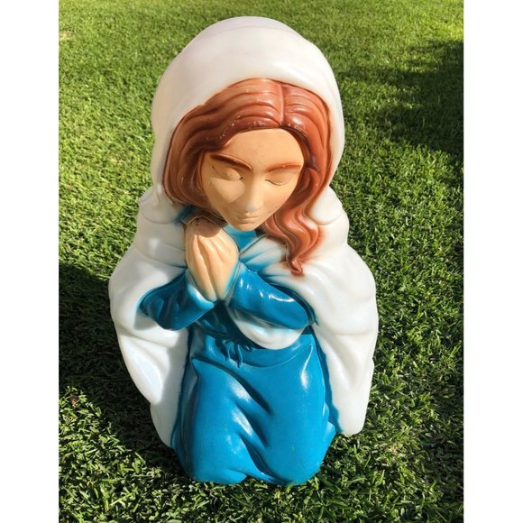 Empire Holiday Vintage 995 Empire Nativity Blow Mold Mary Poshmark